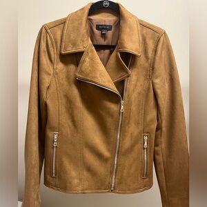 Ann Taylor Faux Suede Moto Jacket